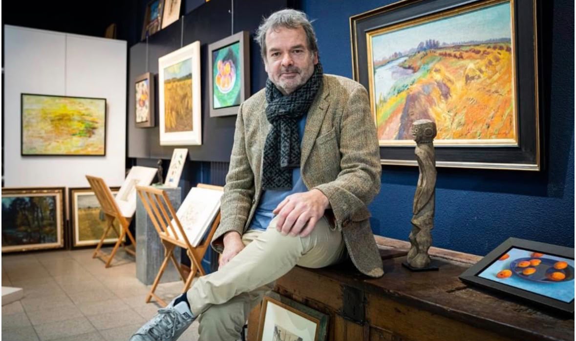 Kunstkenner Richard ter Borg geeft lezing bij NUT departement Noordbroek